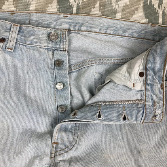 Levi's Authorized Vintage 501 XX Made In USA Mens Blue Jeans Pants Size 36x34 - Picture 5 of 16